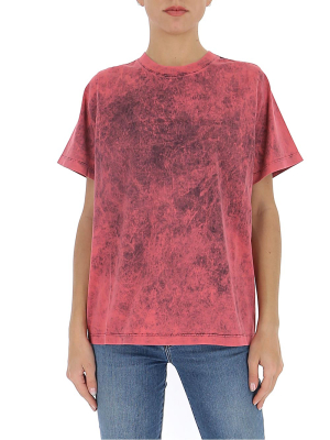 Stella Mccartney Logo Acid Wash T-shirt