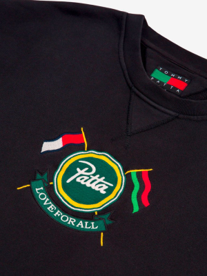 Patta X Tommy Sweatshirt - Black