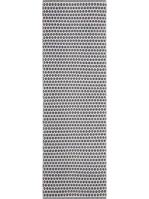 Montauk Slate/ivory Runner Rug