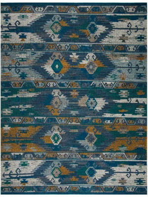 Canyon Blue Gold/multi Area Rug