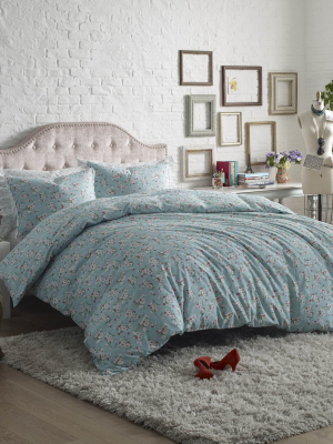 Lady Pepperell Brigitte Floral Comforter Set