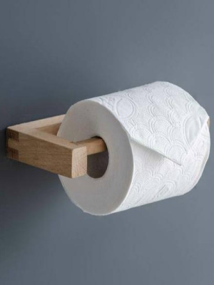 Wooden Southbourne Toilet Roll Holder