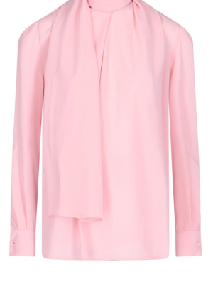 Alexander Mcqueen Pussybow Blouse