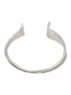 Sterling Silver Tapered Cuff (m) (b-6 Edition #5,6 Silver)