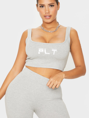 Prettylittlething Shape Grey Marl Reflective...