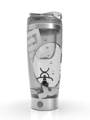 Promixx Miixr Pro Stainless Steel Rechargeable Electric Shaker Bottle - White - 20oz