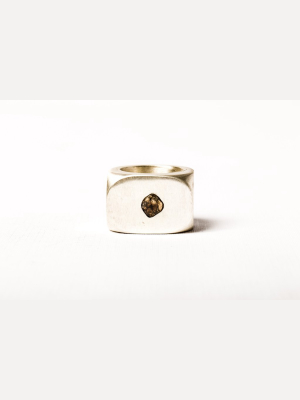 Sistema Ring (oval, 0.4 Ct, Diamond Slab, 17mm, Ma+dia)