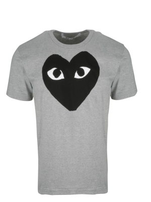 Comme Des Garçons Play Heart Printed T-shirt