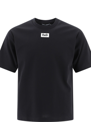 Dolce & Gabbana Logo Patch T-shirt