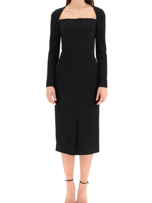 Dolce & Gabbana Midi Sheath Dress