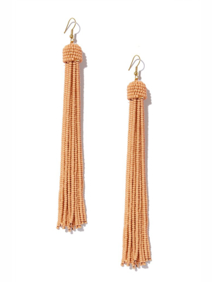 Tassel Earrings - Pink