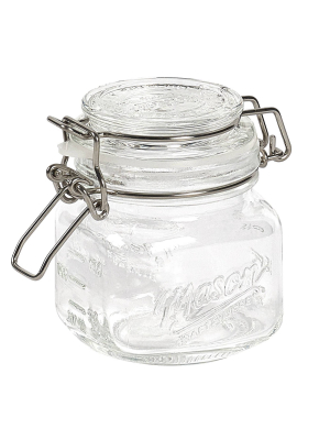 Mason Craft & More 7oz Set Of 4 Mini Clamp Jars