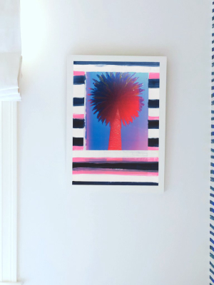 Palm Stripe No. 1 Mixed Media Photograph