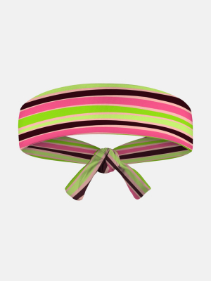 Refreshing Summer Stripes Tie Headband