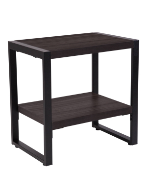 Thompson End Table Gray - Riverstone Furniture