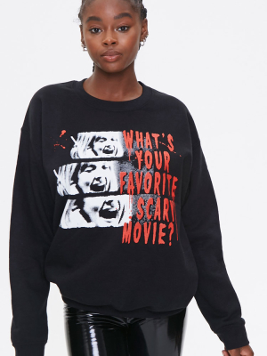 Scream Graphic Sweatshirt