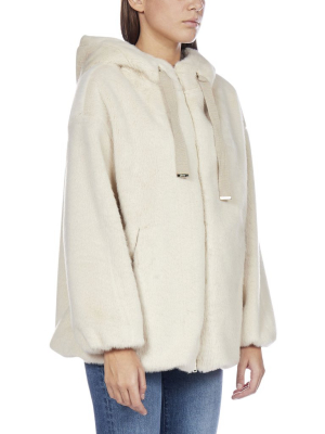 Herno Faux-fur Hooded Jacket