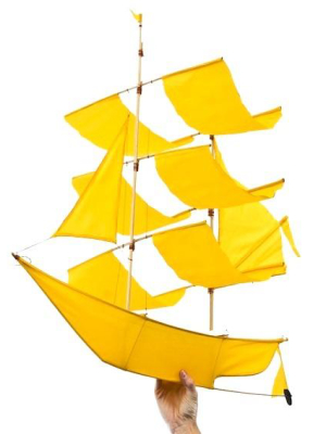 Haptic Lab Yellow Ship Kite