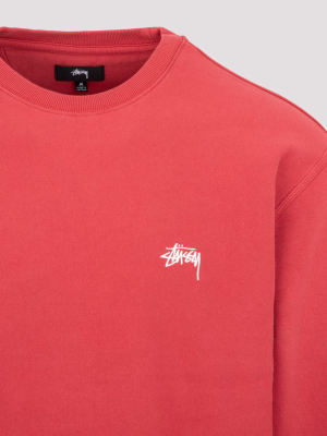 Stüssy Stock Logo Crewneck Sweatshirt