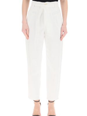 Pinko High-waisted Straight Leg Jeans