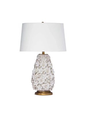 Alice Porcelain Flower Table Lamp