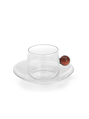 Bilia Espresso Cup And Saucer (set Of 4)