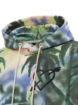 Palm Angels Graphic Printed Hoodie