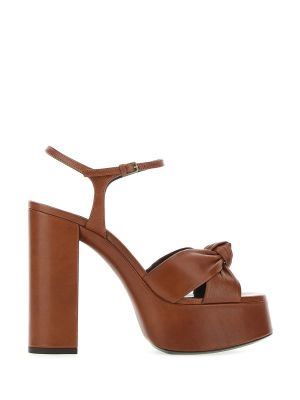 Saint Laurent Bianca Platform Sandals