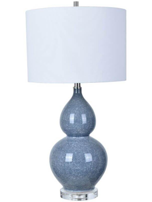 Vincent Table Lamp, Blue