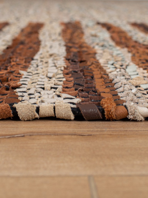 Malin Leather Rug