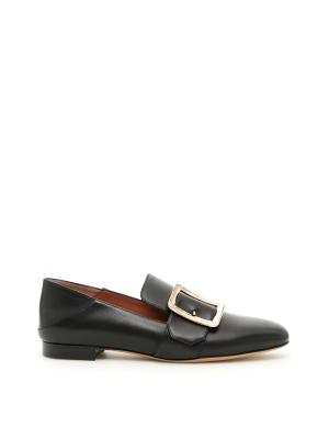 Bally Janelle Buckle Loafers