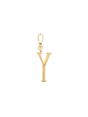 Plaza Letter Y Charm - Small