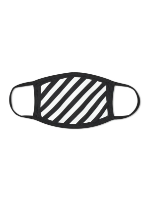 Off-white Diag Print Mask