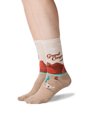 Women's Grand Canyon Crew Socks