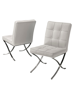 Set Of 2 Milania Dining Chair - Christopher Knight Home