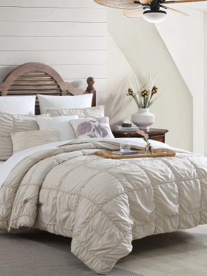 Modern Threads 8 Piece Kate Taupe Fashion Comforter Set.