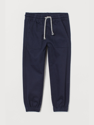 Twill Pull-on Pants