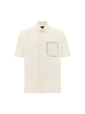 Fendi Pocket Patch Short-sleeve Shirt