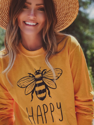 Bee Happy Long Sleeve
