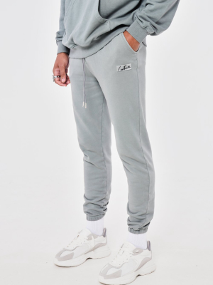 Essentials Relaxed Fit Washed Jogger - Grey