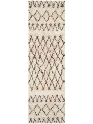 Casablanca Native Ivory/natural Runner Rug