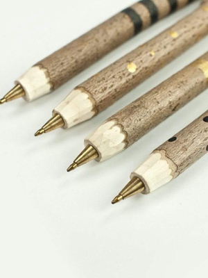 Natural Wood Ballpoint Pen