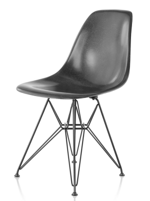 Eames® Molded Fiberglass Side Chair - Wire Base