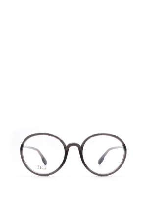 Dior Eyewear Round Frame Glasses