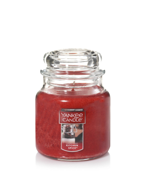 14.5oz Glass Jar Kitchen Spice Candle - Yankee Candle