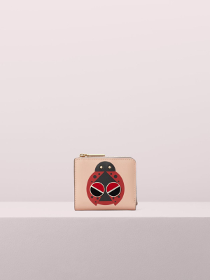 Spademals Lucky Ladybug Small Bifold Wallet