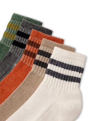 Merino Activity Quarter Crew Socks