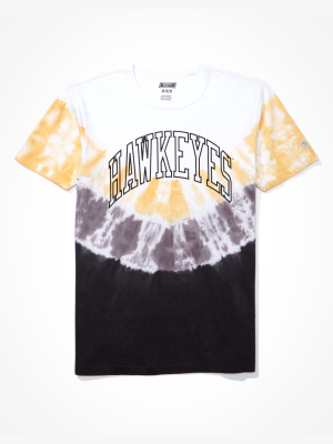 Tailgate Men's Iowa Hawkeyes Tie-dye T-shirt