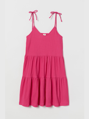 V-neck Jersey Dress