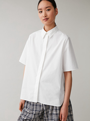 Boxy Cotton Shirt